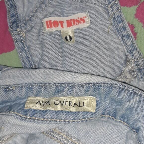 Hot Kiss Distressed Ava Overalls Overall Size 0‎ - Picture 6 of 7